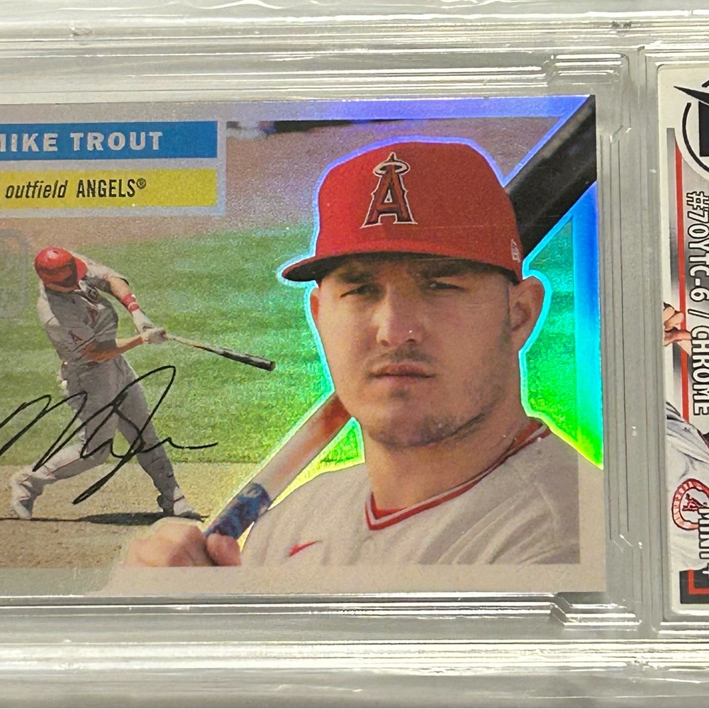 Mike Trout 2021 Topps - Chrome 70 Years of Topps Baseball  #70YTC-6